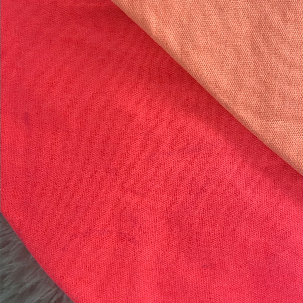 NWT Victoria's Secret Coral and Pink Foldable Bag - Picture 5 of 8